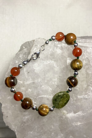 Pulsera unakita verde