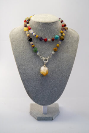 Collar mix piedras naturales