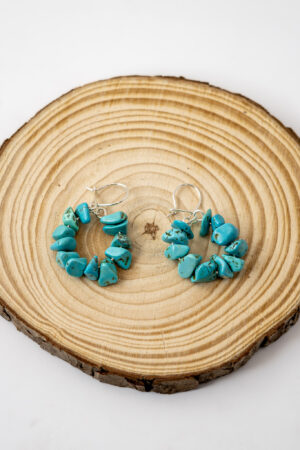 Aros turquesa