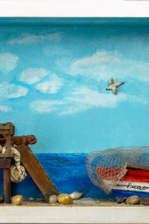 Diorama muelle pesquero