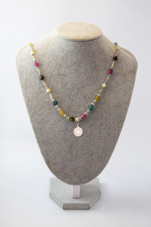 Collar turmalina Padre Nuestro