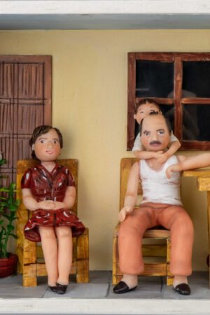 Diorama escena familiar (pedido especial)