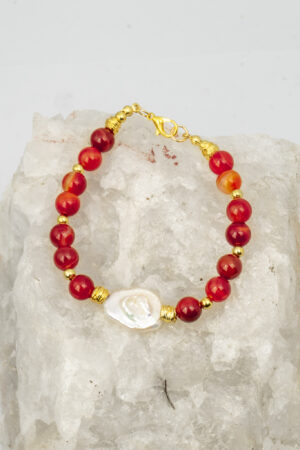 Pulsera piedra barroca