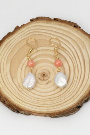 Aros cornalina barroca