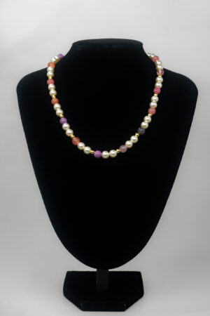 Collar perlas shell