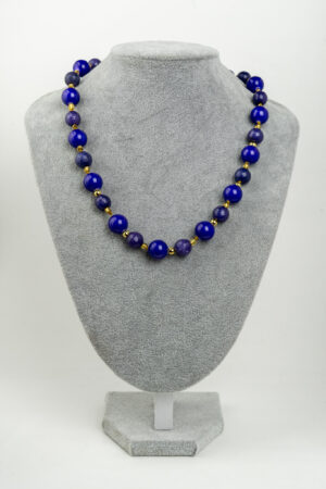 Collar ágatas moradas