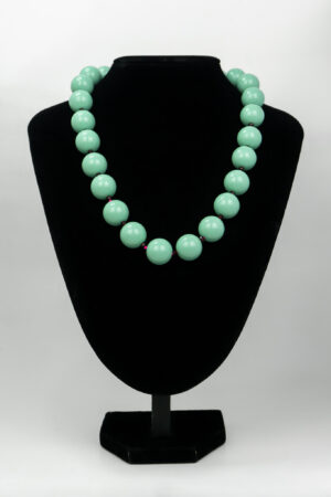 Collar verde menta