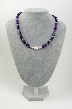 Collar amatistas