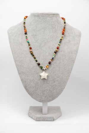 Collar mix piedras y cuarzo