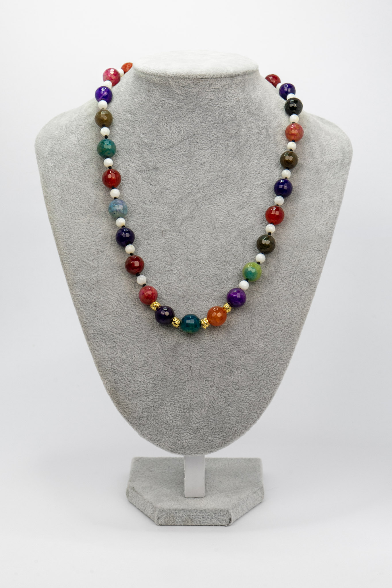 Collar mix ágatas