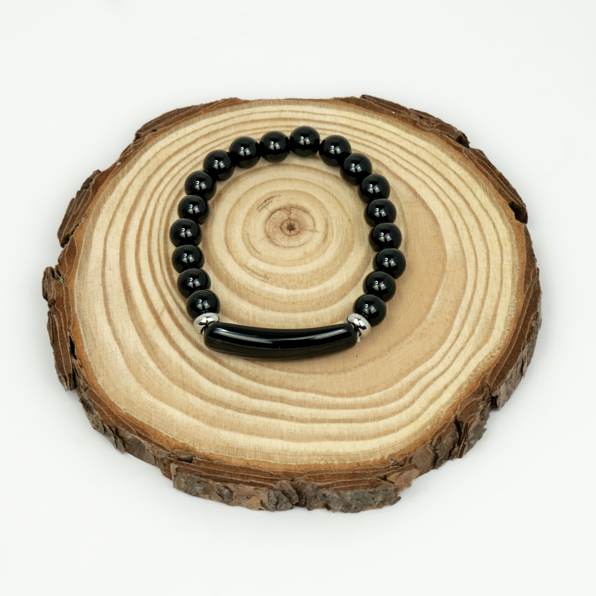Pulsera ónix negro