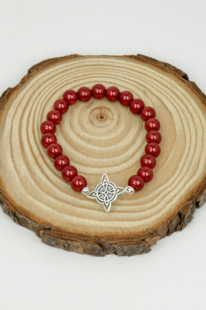 Pulsera jaspe rojo